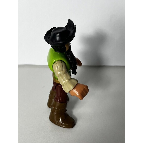 Fisher-Price Imaginext Blackbeard Pirate From Lair Action Figure - Picture 2 of 6
